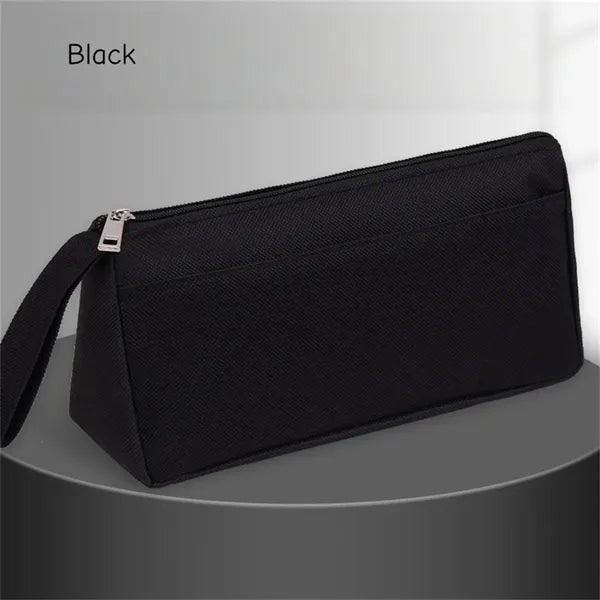 Large Capacity Double Layer Pencil Case with Handle
