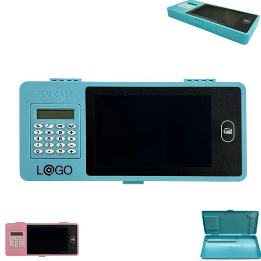 Pencil Case With Calculator And Writing Pad