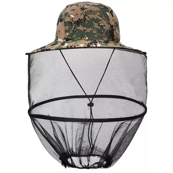 Mosquito-repellent fishing hat