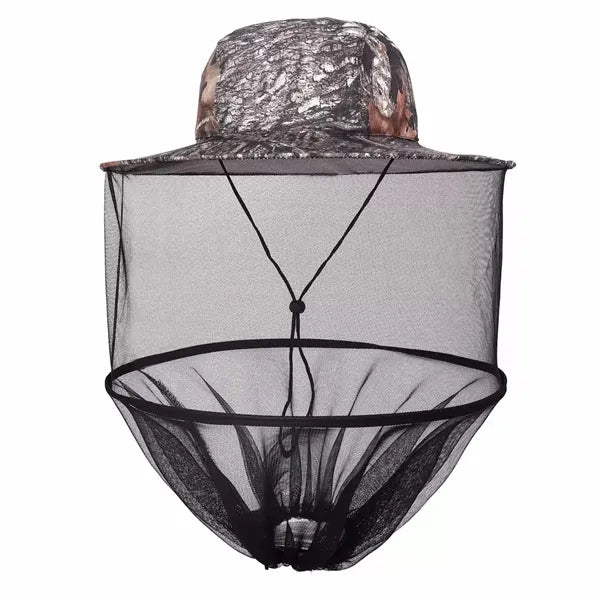 Mosquito-repellent fishing hat