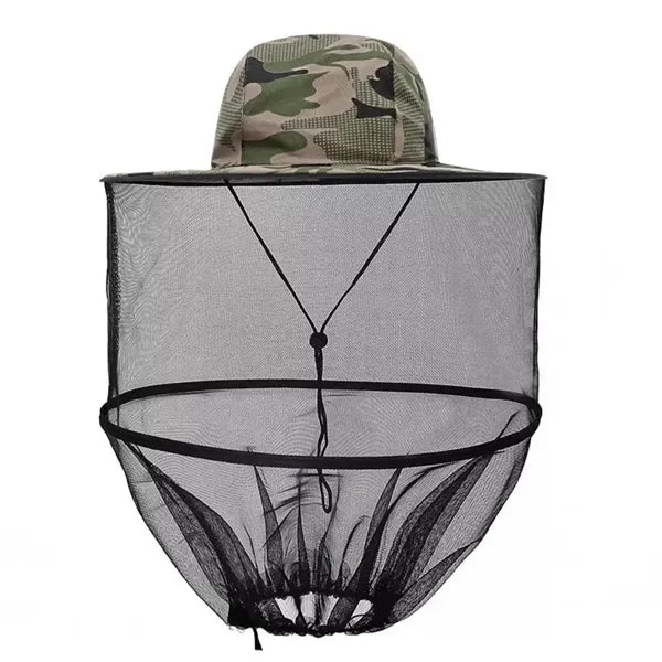 Mosquito-repellent fishing hat