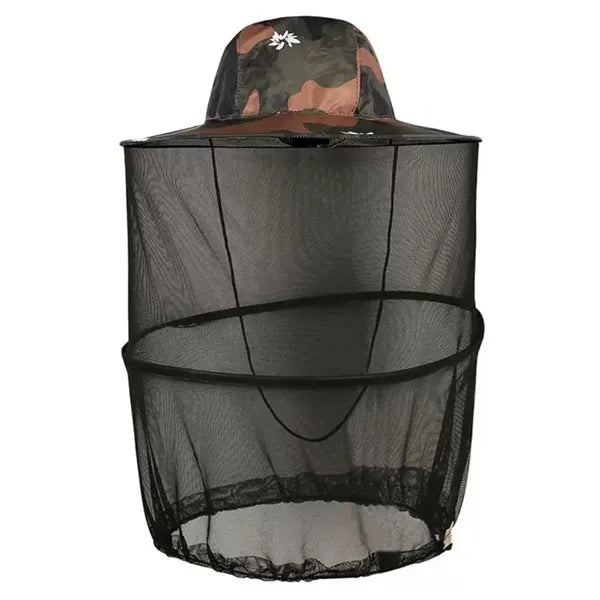 Mosquito-repellent fishing hat