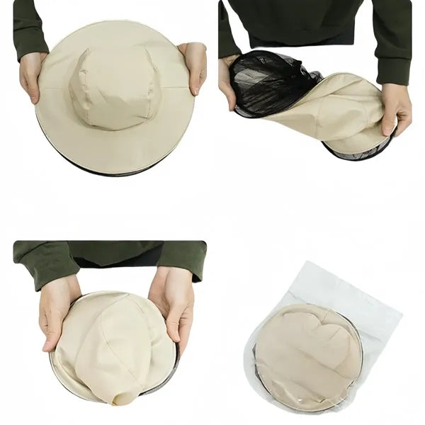 Mosquito-repellent fishing hat