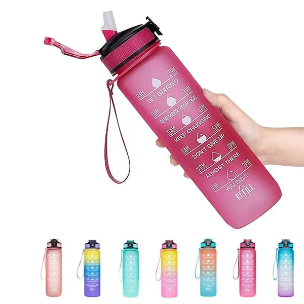 32 oz. Time-Marked Water Bottle