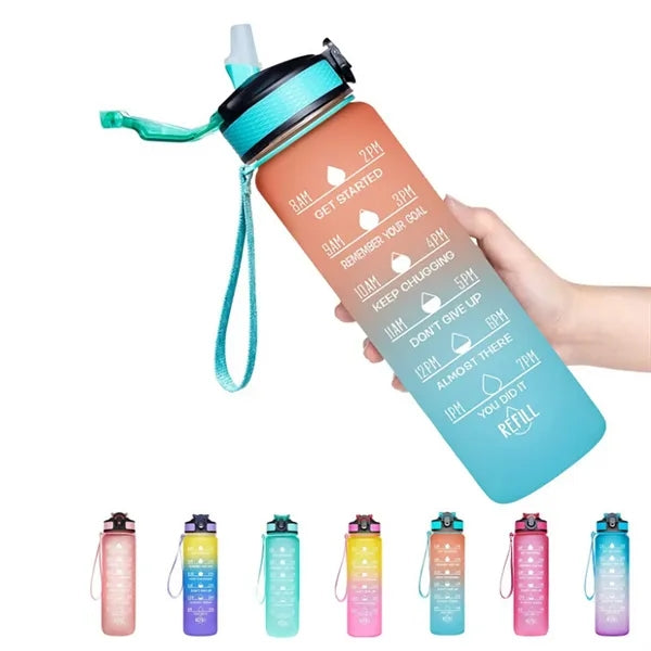 32 oz. Time-Marked Water Bottle