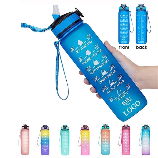 32 oz. Time-Marked Water Bottle