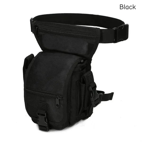 Tactical Drop Leg Bag Multi Compartment Outdoor Waist Pack