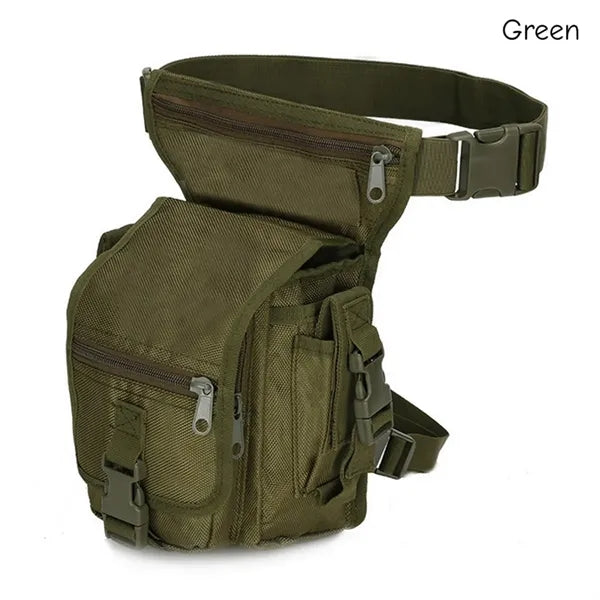 Tactical Drop Leg Bag Multi Compartment Outdoor Waist Pack