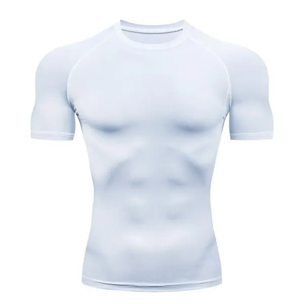 Men's Summer Compression Fit Sport T-Shirt