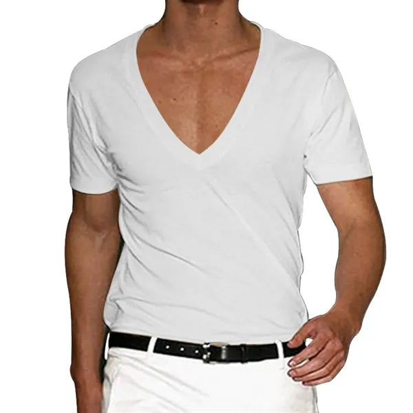 Men's Slim Fit V-Neck T-Shirt