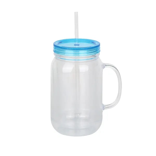 Insulated Double-Wall Plastic Mason Tumbler