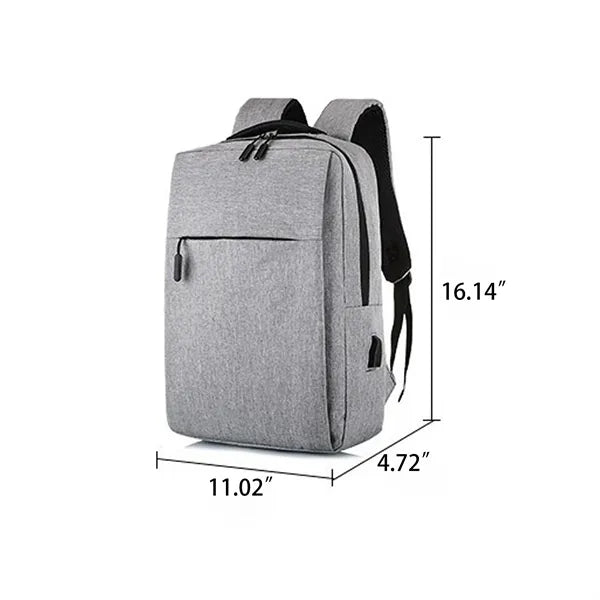 Laptop Backpack with USB Charging Port
