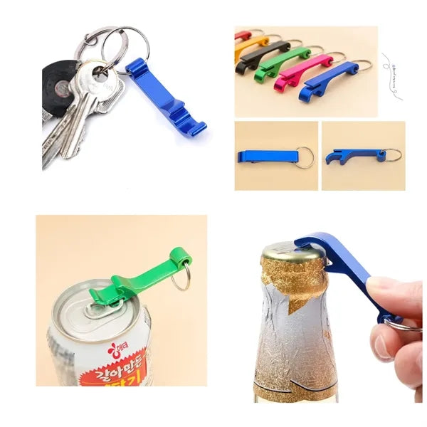 Aluminum Bottle Opener Keychain