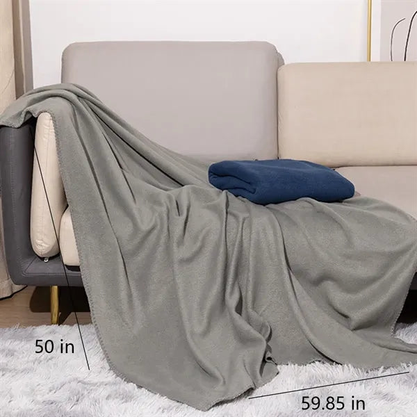 Lightweight Assorted Color Polar Fleece Ultra Soft Blankets
