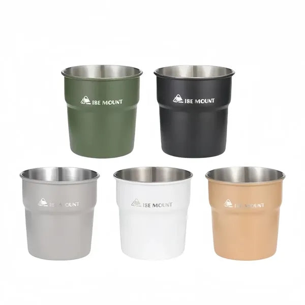 Stainless steel camping water bottle