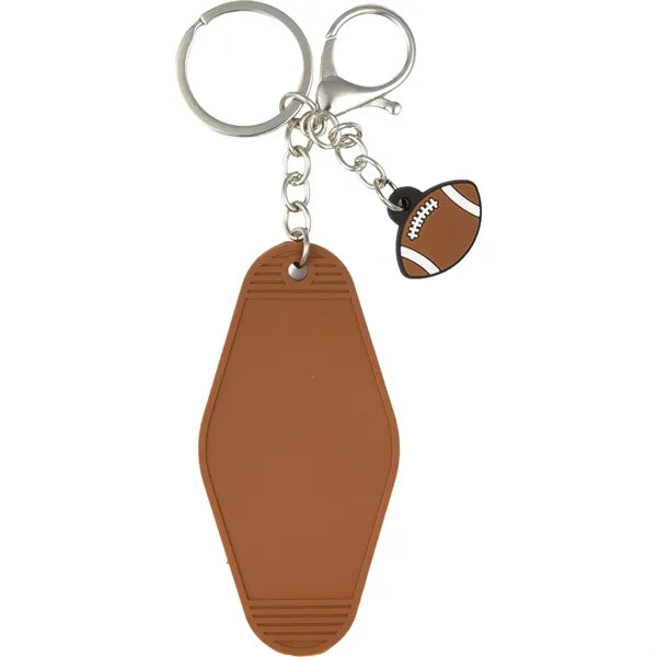 Football Motel Keychain