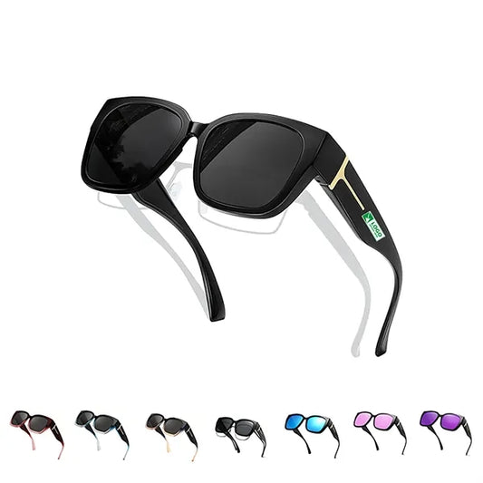 Square Fit Over Polarized Sunglasses