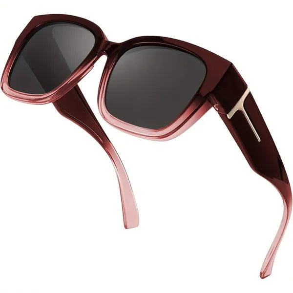 Square Fit Over Polarized Sunglasses