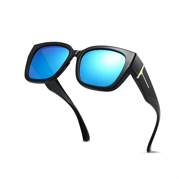 Square Fit Over Polarized Sunglasses