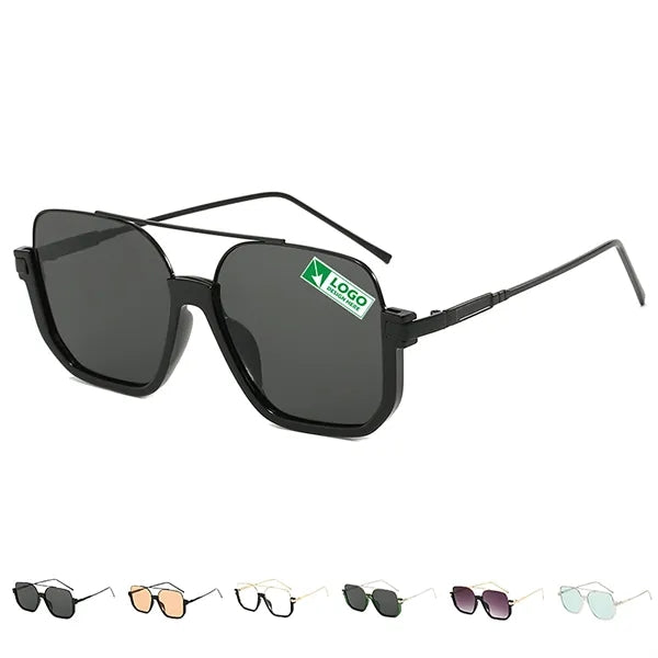 Retro Oversized Aviator Sunglasses