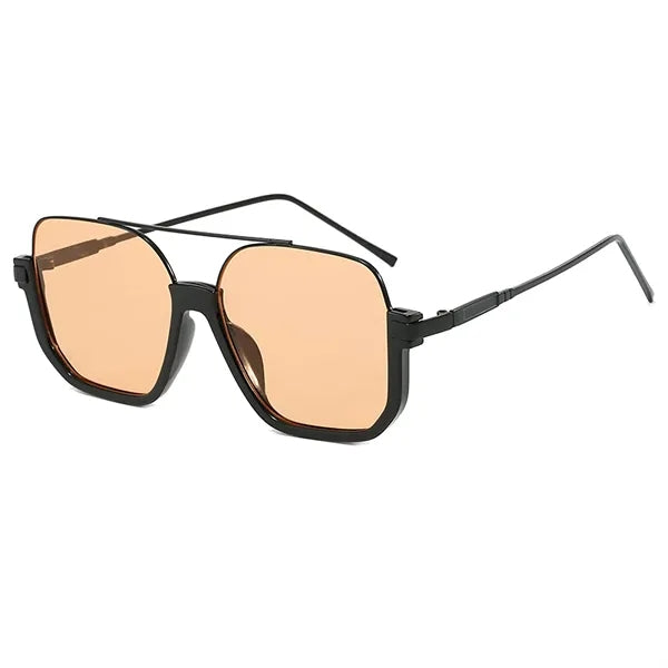 Retro Oversized Aviator Sunglasses