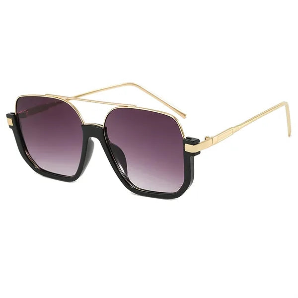 Retro Oversized Aviator Sunglasses