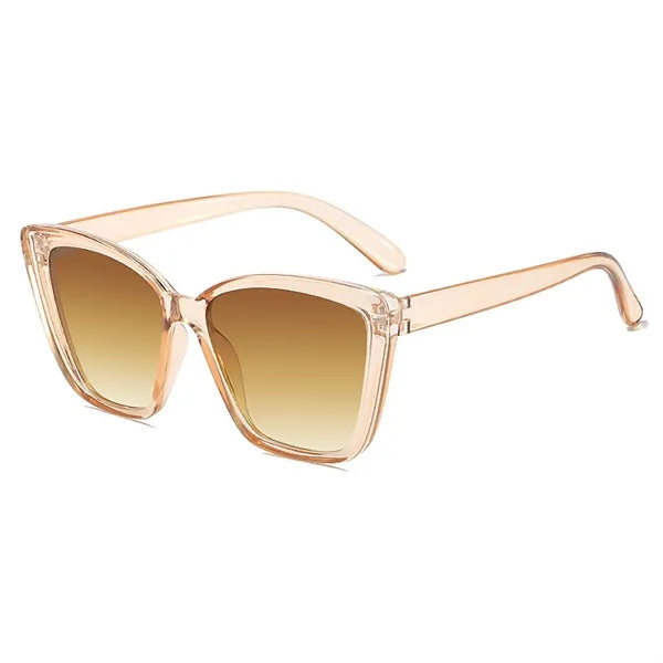 Narrow Vintage Cat Eye Sunglasses