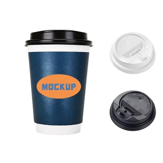 12 oz Coffee Cups with Lids