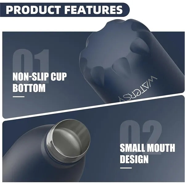17 oz Stainless Steel Water Bottle