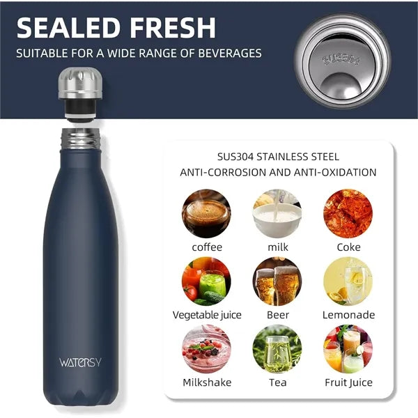 17 oz Stainless Steel Water Bottle