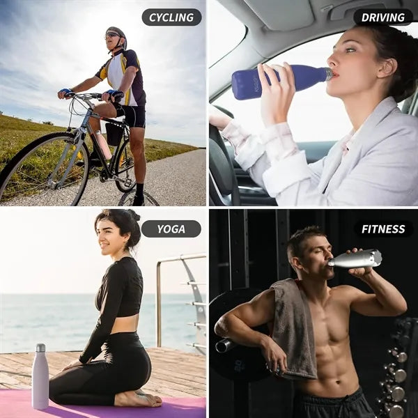 17 oz Stainless Steel Water Bottle