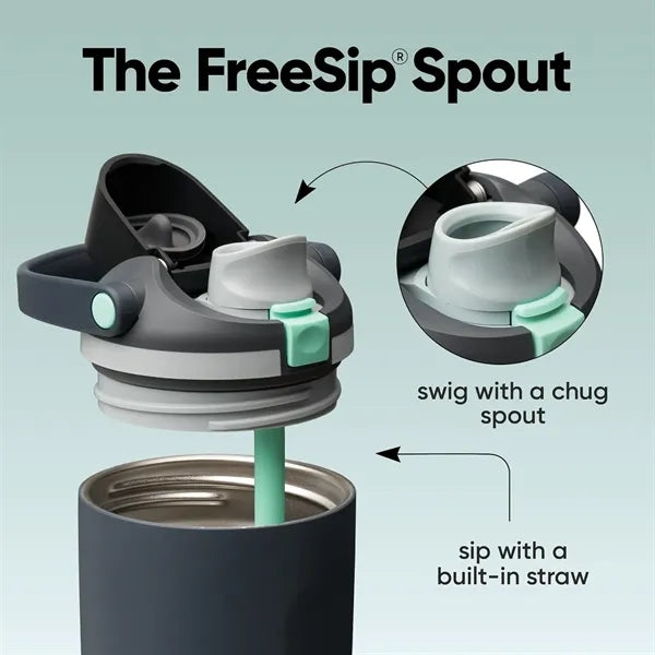 30oz Insulated Stainless Steel Water Bottle With Straw