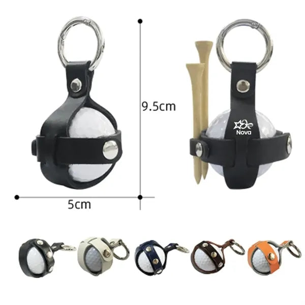 Versatile Golf Ball Bag with Backpack Hook