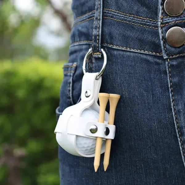 Versatile Golf Ball Bag with Backpack Hook