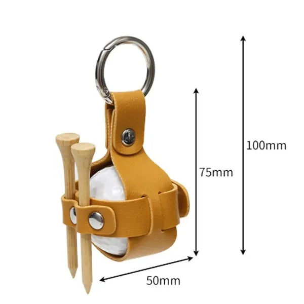 Versatile Golf Ball Bag with Backpack Hook