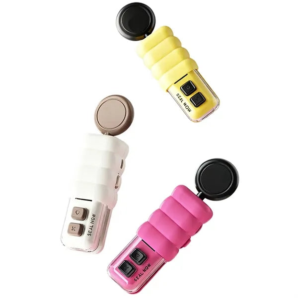 2 IN 1 Mini Bag Sealer with Magnetic for Kitchen