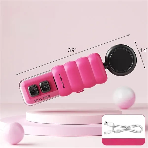 2 IN 1 Mini Bag Sealer with Magnetic for Kitchen