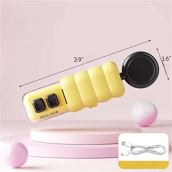 2 IN 1 Mini Bag Sealer with Magnetic for Kitchen