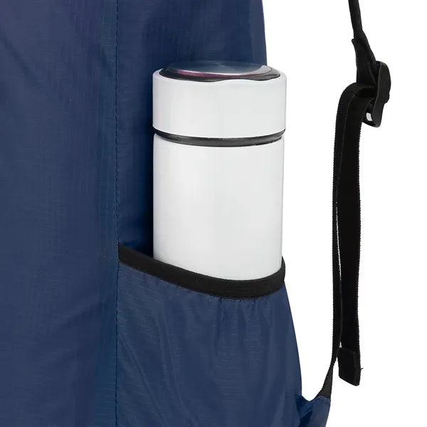 Lightweight Foldable Travel Backpack with Side Pockets