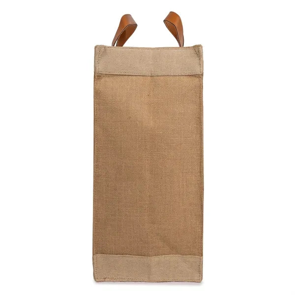 Grande Jute Luxe Tote