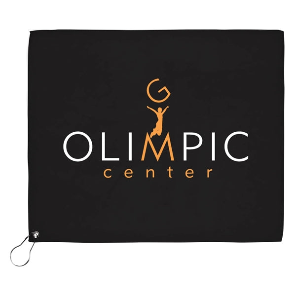 18x15 Sublimated Golf Towel - 200GSM