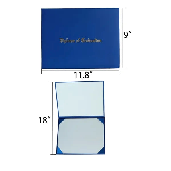 Leather diploma holder