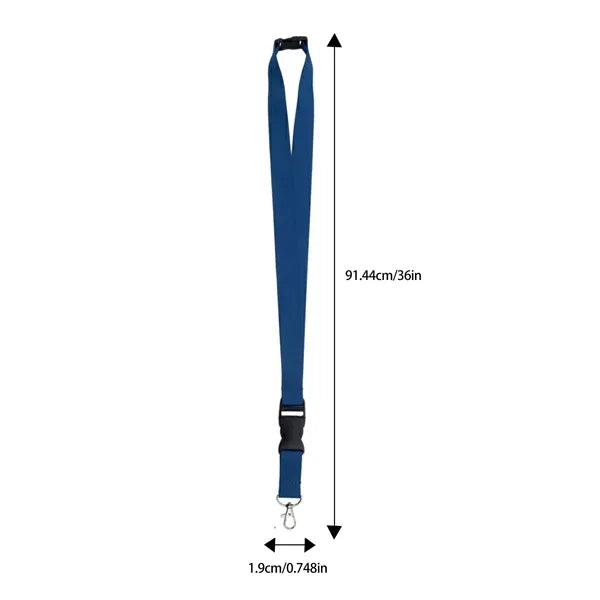 Reflective Safety Breakaway Lanyard With Silkscreen