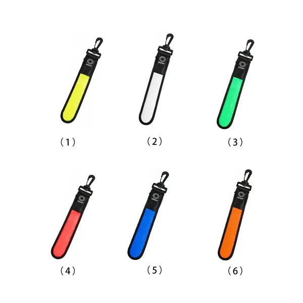LED Reflective Safety Strip With Swivel Clip
