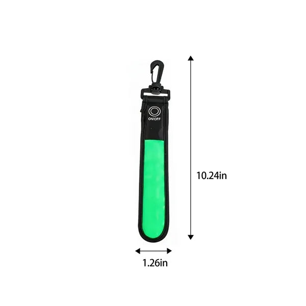 LED Reflective Safety Strip With Swivel Clip