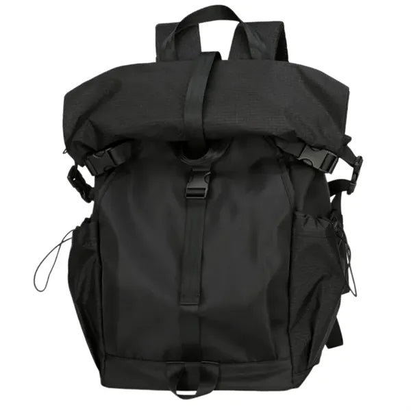 Roll Top Travel Backpack with Laptop Compartment Daily Use