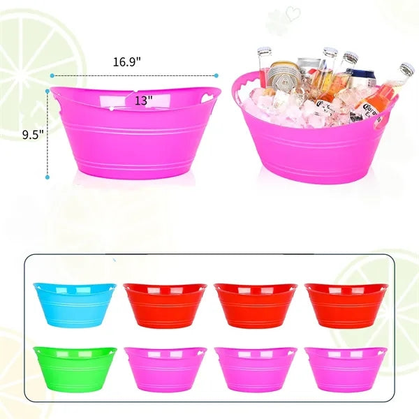 Ice Plastic Buckets for Parties