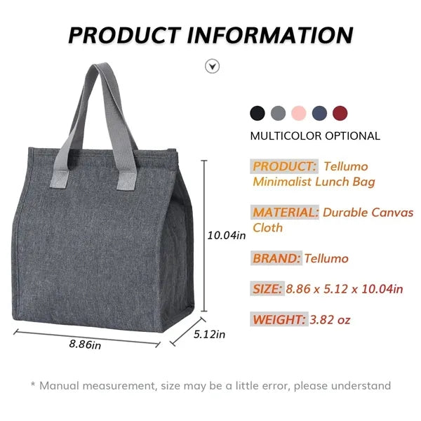 Heatguard Meal Tote for Women Men Large Lunch