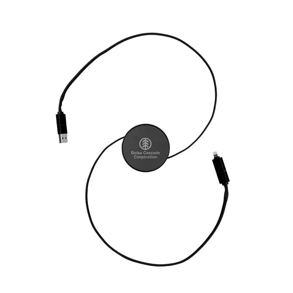 ChargeFlex 4-in-1 Retractable Cable