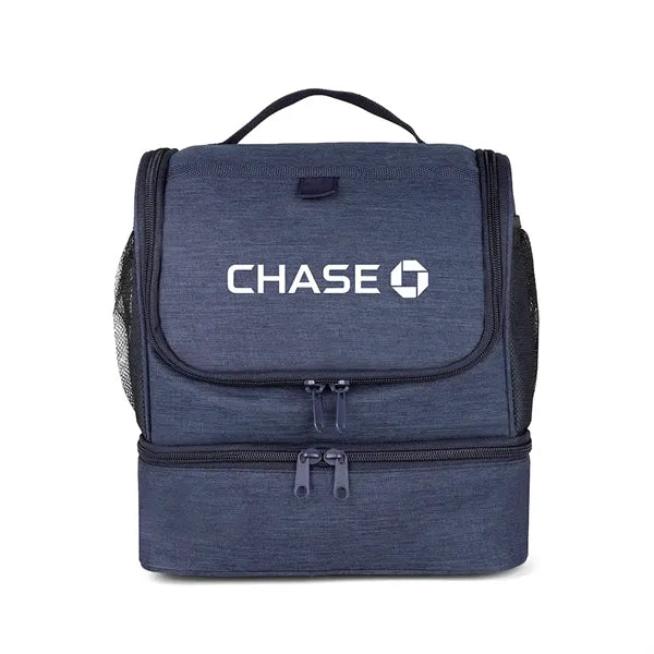 ChillMate Double Deck Lunch Bag with Mesh Pockets